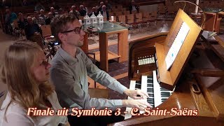 C SaintSaëns  Finale  Symfonie 3 – Gert van Hoef  Immanuelkerk Maassluis [upl. by Akital339]