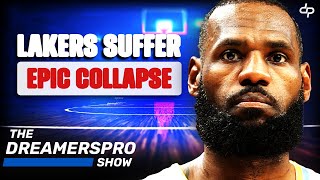 Lebron James And The Lakers Suffer Epic Collapse In The 4th Quarter After Playing Real Competition [upl. by Nnail]