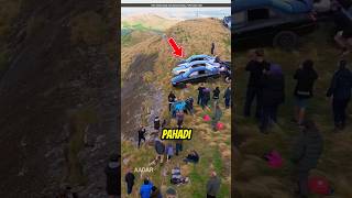 This Guys Pushed Their Three Old Cars Off a Mountain😱🤯shortsfeed sports [upl. by Carmita]