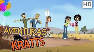 Aventuras com os Kratts 🤓 Hoje é o Aniversário da Aviva 🤓 Nossa Amiga Geek 💻 [upl. by Sinai]