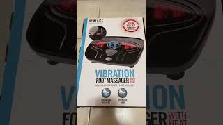 Homedics Vibration Foot Massager Unboxing  Review shorts footmassager homedics asmr [upl. by Furr]