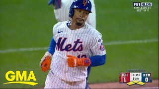 Mets advance to NLCS playoffs [upl. by Rashida]