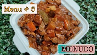 Pork MENUDO  Easy Recipe [upl. by Attirehs53]