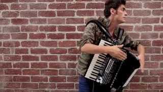 hip hop on accordion Peter Dranga [upl. by Hach971]