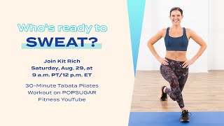 LIVE 30Minute Tabata Fusion Workout With Kit Rich [upl. by Hutchings]