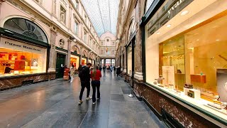 Take a Stroll Through the Picturesque Galeries Royales SaintHubert in Brussels [upl. by Robinetta]