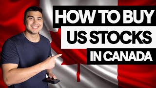 How To Buy US Stocks In Canada 5 METHODS  Questrade Wealthsimple TD Direct Investing [upl. by Velda525]