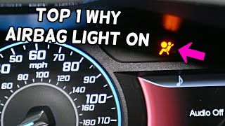 TOP 1 REASON FOR AIRBAG LIGHT ON FORD CMAX AIR BAG LIGHT FIX [upl. by Htebsle]