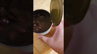 Black beans inside the can [upl. by Hniv]