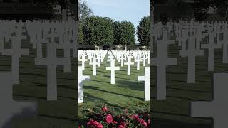 More than 1800 WW1 fallen rest within Somme American Cemetery shorts [upl. by Adnolat]