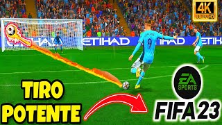 COMO HACER TIRO POTENTE en FIFA 23 ✅ [upl. by Jem]