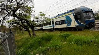 Pasada de trenes por San Bernardo [upl. by Melcher]