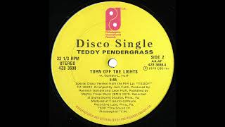 TEDDY PENDERGRASS quotTURN OFF THE LIGHTSquot Martin Shaw Stripped Mix [upl. by Gretel]