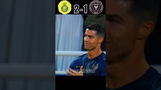 Al Nassr VS Inter Miami Imaginary Match  GOAT VS GOAT  ronaldo vs messi [upl. by Nnaitsirhc]