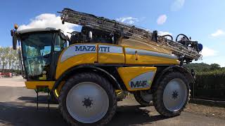 2019 Mazzotti MAF 3580 4Cyl Tier 5 Diesel 3500 Litre Agricultural Sprayer 175 HP [upl. by Odlanyer800]