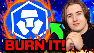 CRO COIN BURN INCOMING CRYPTOCOM BREAKING NEWS [upl. by Christyna]