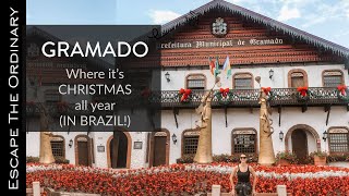 Christmas in Gramado Rio Grande do Sul  Brazil Road Trip  South America [upl. by Sherwin]