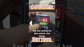 Autonics Counter setting kaise kare [upl. by Amethyst137]