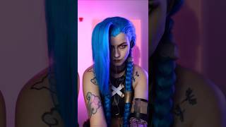 PAINT THE TOWN BLUE💙JINX Cosplay💣 Margaret Wolf [upl. by Apfelstadt]