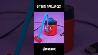 Mini DIY Vacuum Cleaner Built with Soda Cans  Mini Appliances [upl. by Femmine]