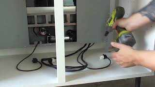 Faber Cooker Hoods  How to install the Fabula downdraft hood [upl. by Radloff]