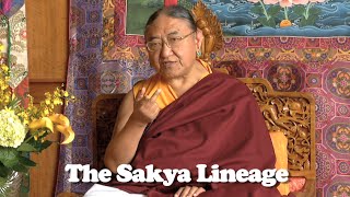 The Sakya Lineage by HH Sakya Trichen [upl. by Kachine]