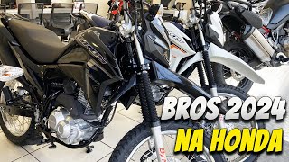 BROS 160 2024 NA CONCESSIONÁRIA NA HONDA [upl. by Eenor]