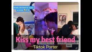 I tried to kiss my best friend today ！！！😘😘😘 Tiktok 2020  Tiktok Porter [upl. by Nnyloj726]