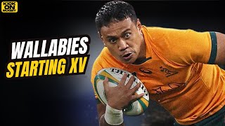 HOW WALLABIES COULD LOOK vs SPRINGBOKS [upl. by Bethena]