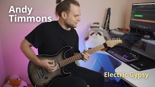 Andy Timmons  Electric Gypsy  Guitar cover [upl. by Arracahs]