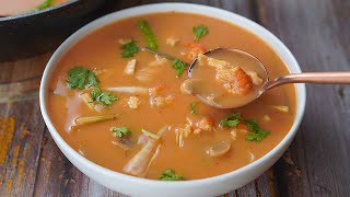 Thai Soup Recipe  Restaurant Style Thai Soup Recipe  Easy Thai Soup  Best Thai Soup Recipe [upl. by Aiasi967]