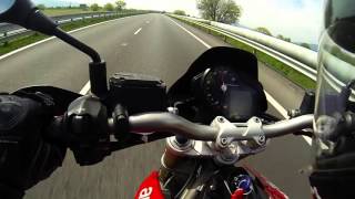 Aprilia Dorsoduro 750 acceleration 0200 [upl. by Raveaux]