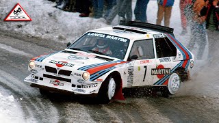 Rallye MonteCarlo 1986  Group B Passats de canto Telesport [upl. by Andrey]