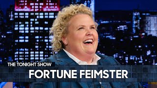 Fortune Feimster Spent 10 Years Trying to Introduce Her Wife to Madonna  The Tonight Show [upl. by Dloreh342]