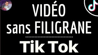 Comment enlever le logo TikTok dune vidéo en 2022 [upl. by Florin643]