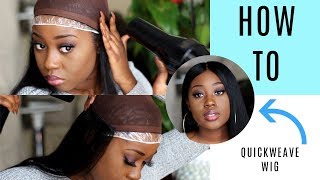 How To Make A Wig Beginner Friendly Jazzie Jae T [upl. by Luhe408]