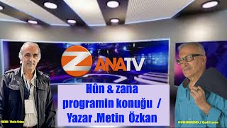 Hûn amp zana programin konuğu  Yazar Metin Özkan [upl. by Nirehs705]