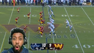 Craziest Game of The Year Dallas Cowboys vs Washington Commanders Game Highlights Reaction [upl. by Anirroc]