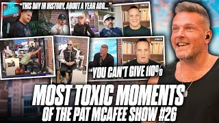 An Hour amp A Half Of The Most Toxic Moments From The Pat McAfee Show  Toxic Moments 26 [upl. by Alika]