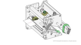 ปริ้นเตอร์ บาร์โค้ด Intermec PX4i amp PX6i Pressure Arm Adjustment2 [upl. by Favin]