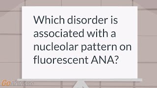 What is the ANA pattern for systemic sclerosis [upl. by Anatsirhc827]