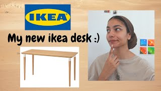 My new HilverAnfallare Ikea Desk [upl. by Htenaj147]