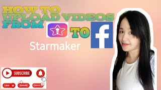 HOW TO UPLOAD VIDEO SONG FROM STARMAKER TO FACEBOOKFREE APPS AND EASY TUTORIAL [upl. by Prader]