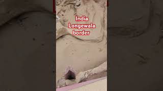 India Pakistan border  Longewala border india india army longewala pakistan indiapakistan [upl. by Aiekahs]