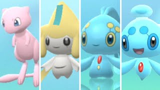 How to Get Mew Jirachi Manaphy amp Phione EASY BDSP Mythical Pokemon Guide [upl. by Seko854]