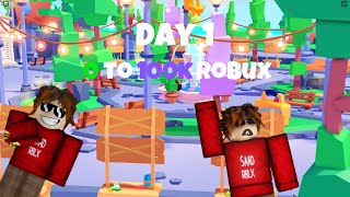 Pls Donate Live  Day 1 0 to 100k Robux  Saad Rblx [upl. by Zerat]