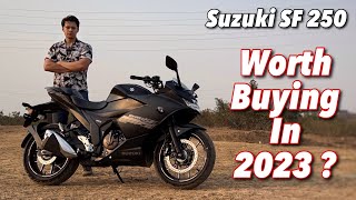 2023 Suzuki Gixxer SF 250 Review  Worth Buying [upl. by Ettenna]