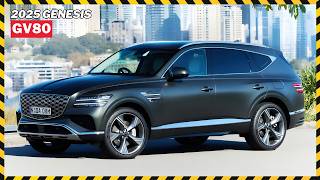 Can the 2025 GENESIS GV80 SUV Outshine the MercedesBenz GLE [upl. by Aerdna]