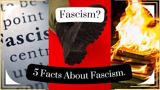 5 Facts about Fascism in one minute🕐 [upl. by Meehyr]