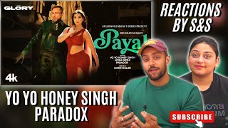 Payal Song Official Video Yo Yo Honey Singh  Nora Fatehi  Paradox  Glory  Reactions By SampS [upl. by Mchugh]